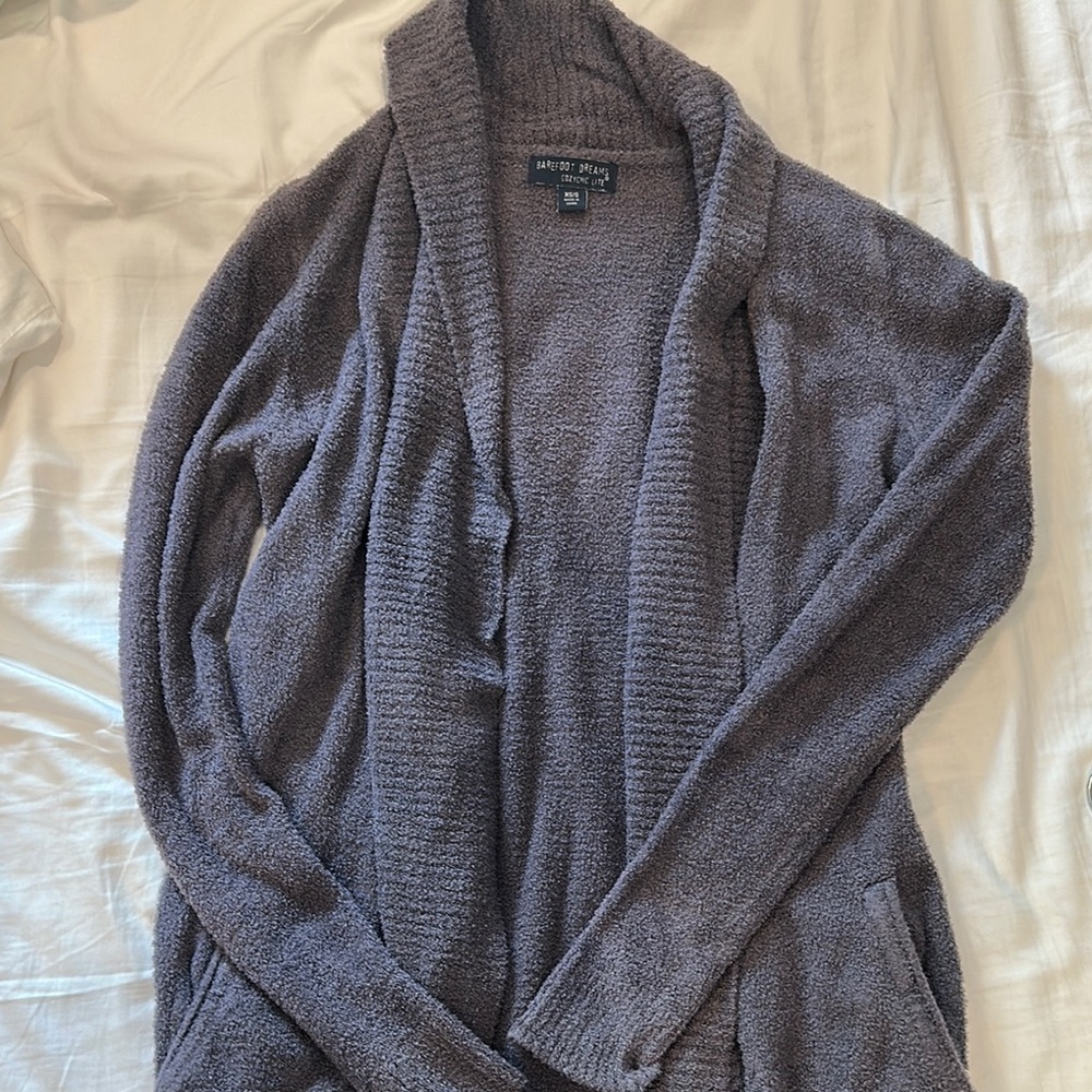 Barefoot Dreams Sweater in Blue Gray